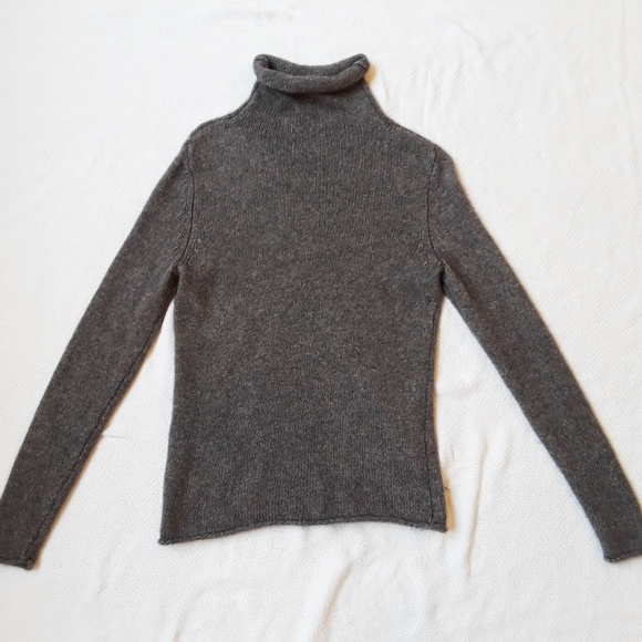 Halogen Sweaters - Halogen wool-cashmere turtleneck sweater, S